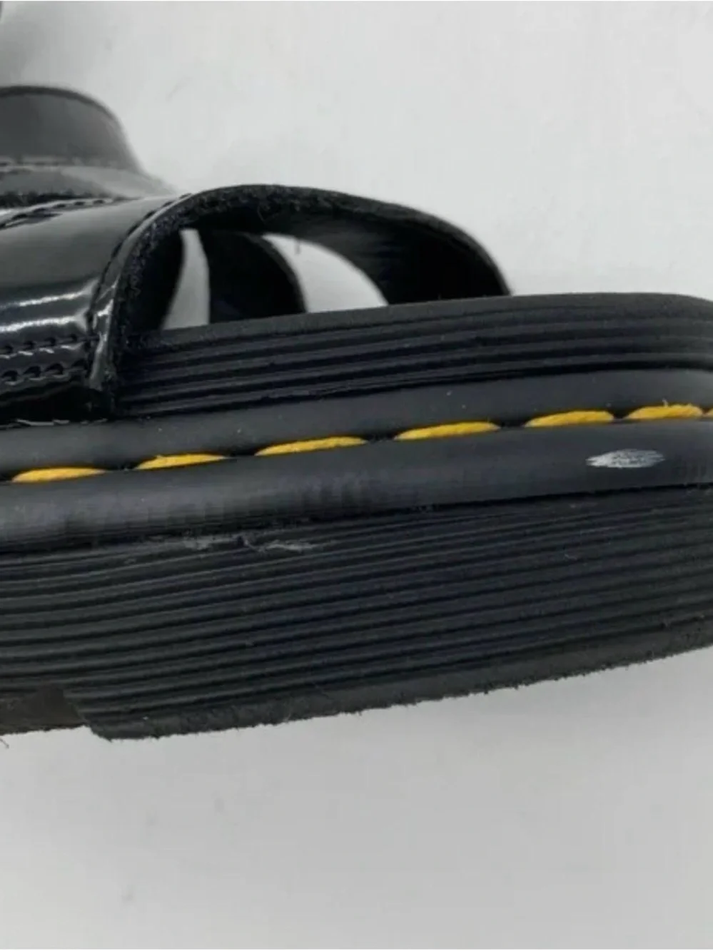 Dr. Martens Blaire Platform Black Sandals